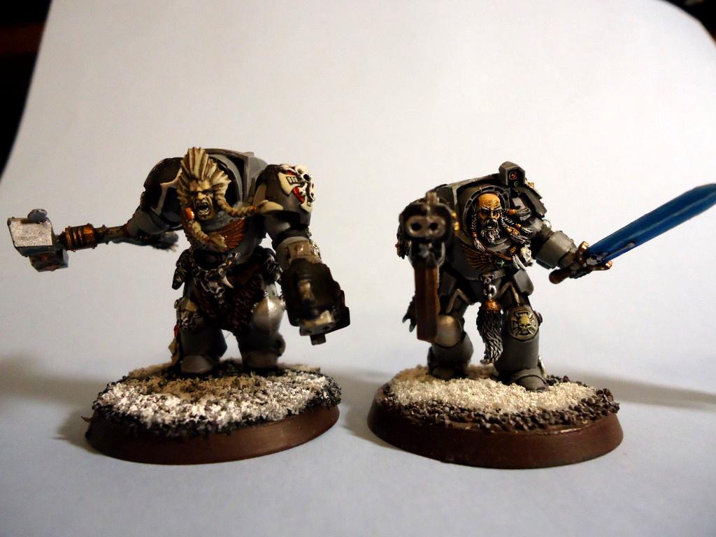 Infantry, Space Marines, Space Wolves, Terminator Armor, Warhammer 40,000, Wolf Guard