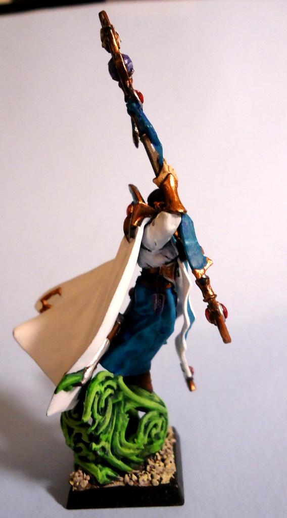 High Elves, Mage, Elf mage lord side view