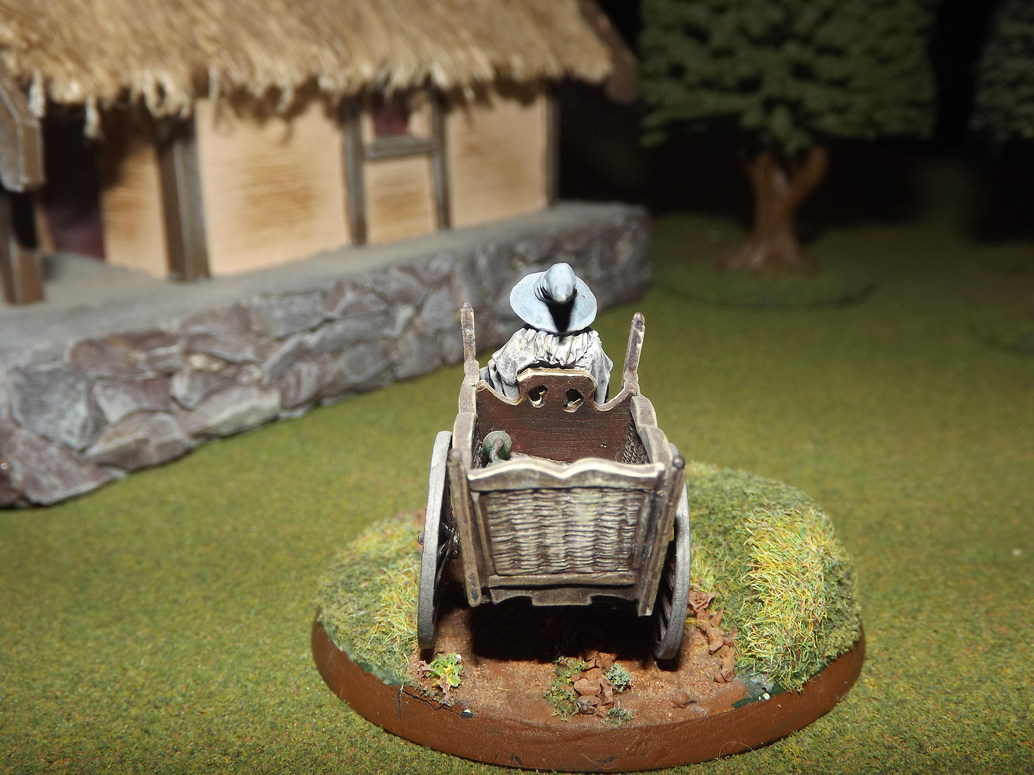 Cart, Ganfulf, Lord Of The Rings, Wizard