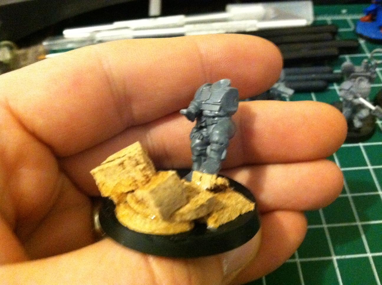 Janissary Heavy Bolter gunner WIP
