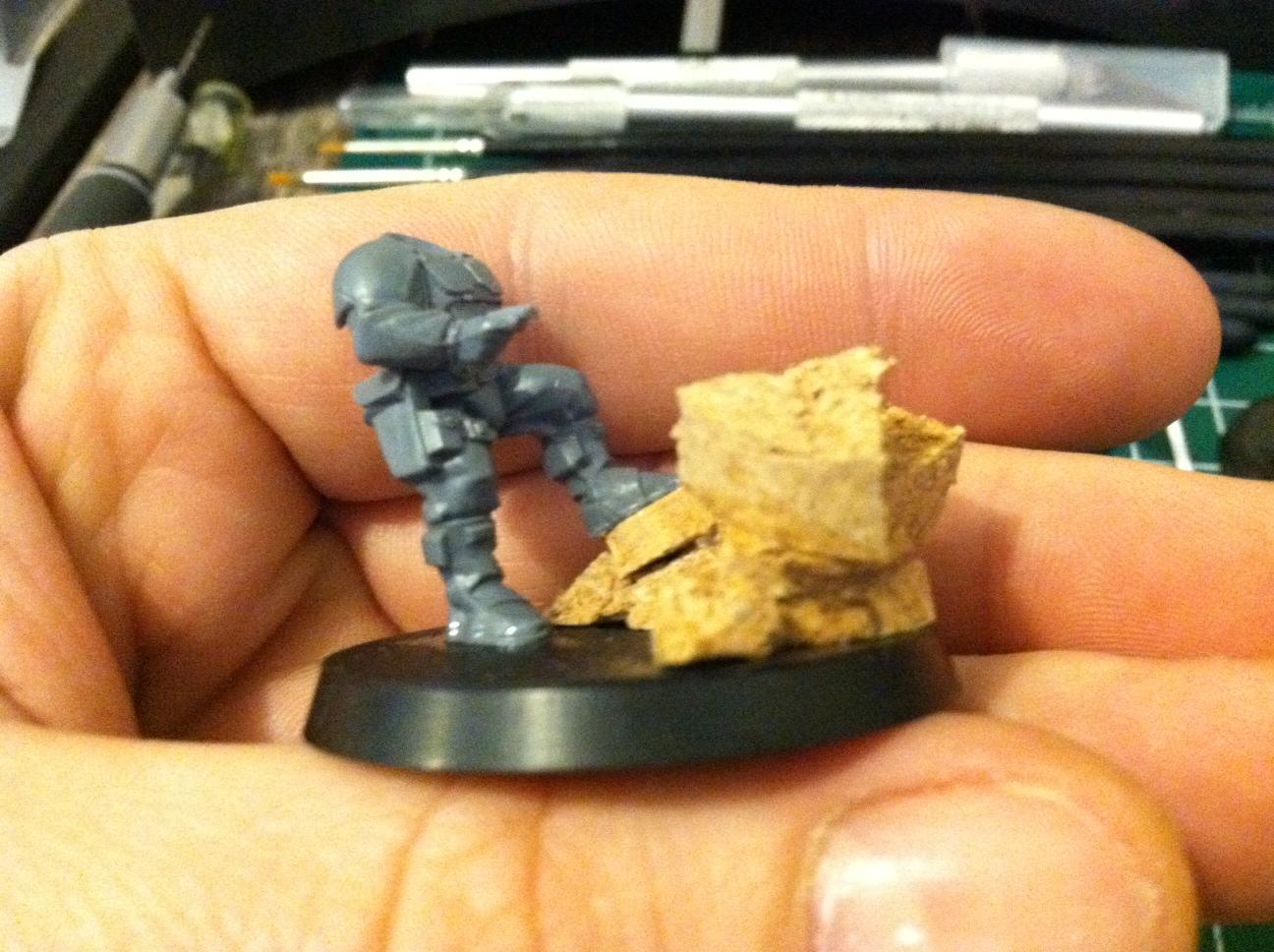 Janissary Heavy Bolter gunner WIP