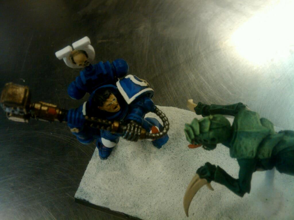 Diorama, Tyranids, Ultramarines