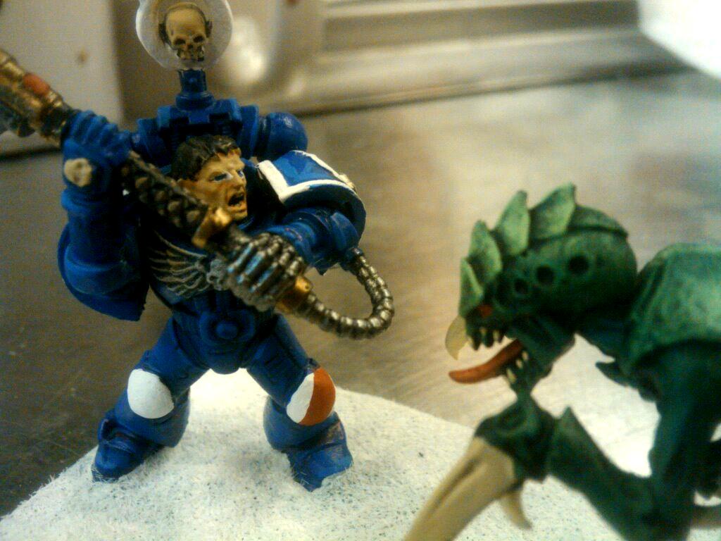 Diorama, Tyranids, Ultramarines
