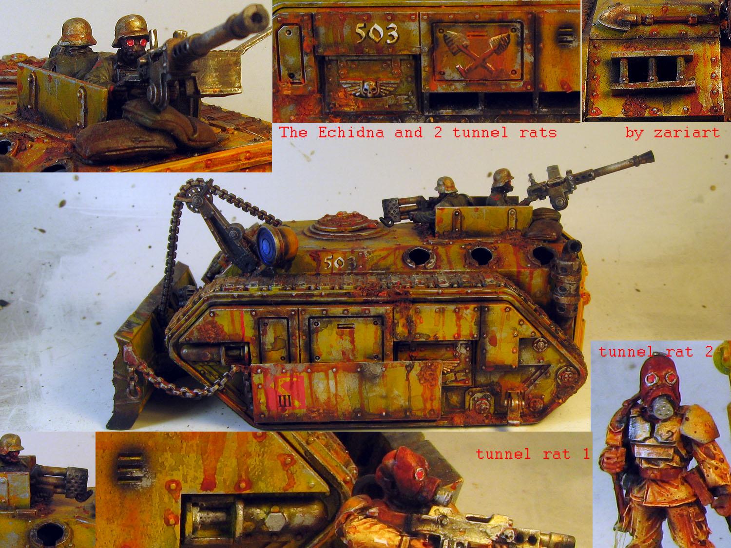 Chimera, Damage, Dirty, Echidna, Gas Mask, Heretics, Imperial Guard, Miners, Rust