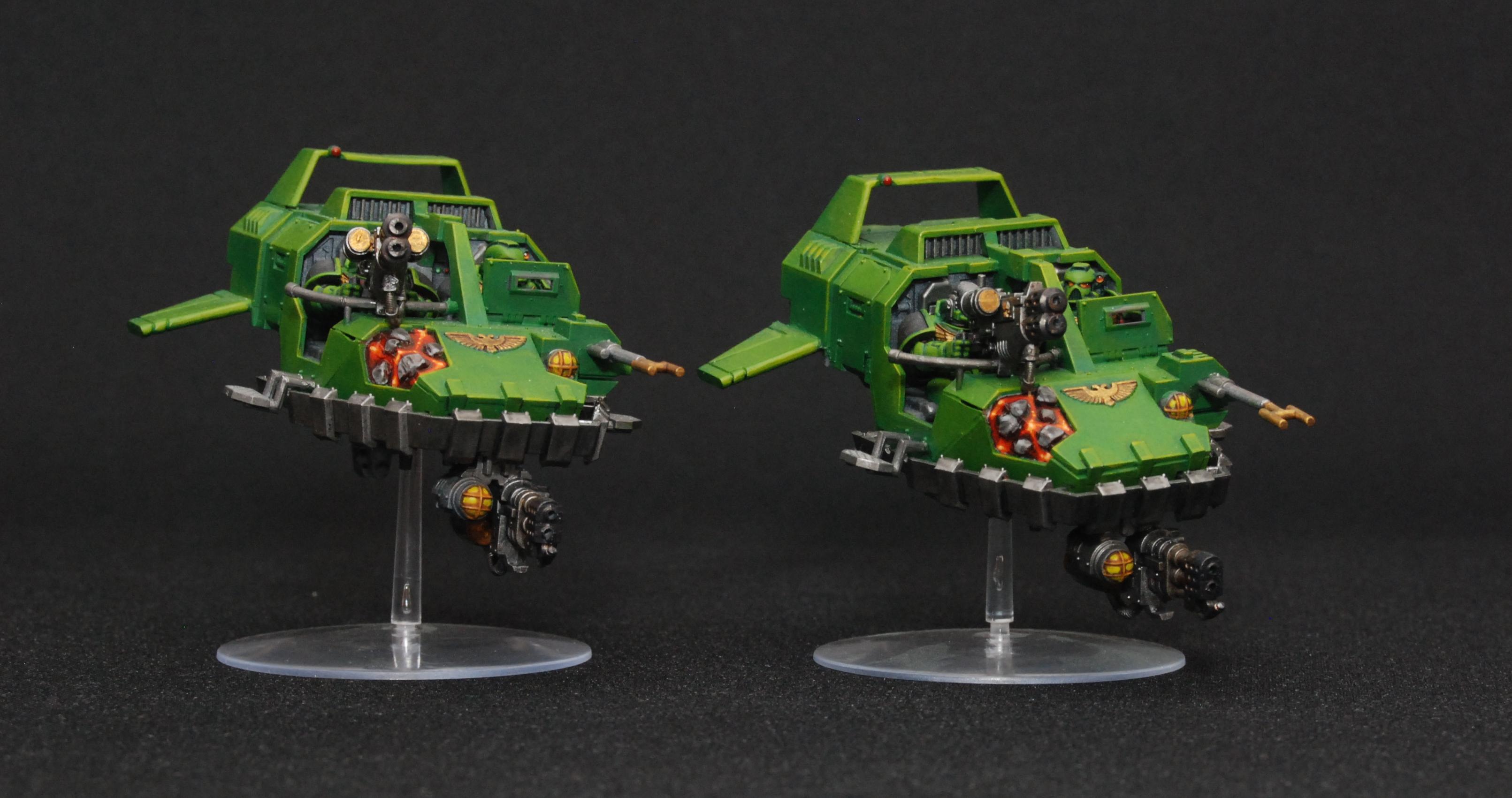 Salamanders, Salamanders Land speeders