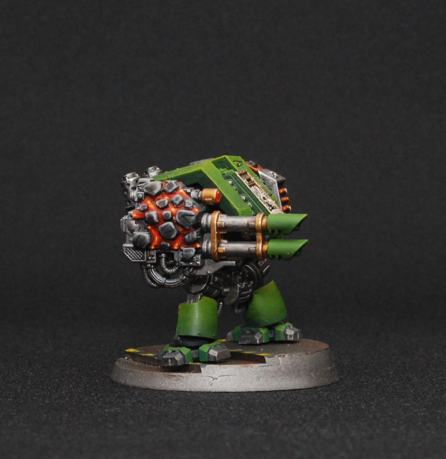 Dreadnought, Salamander, Space Marines