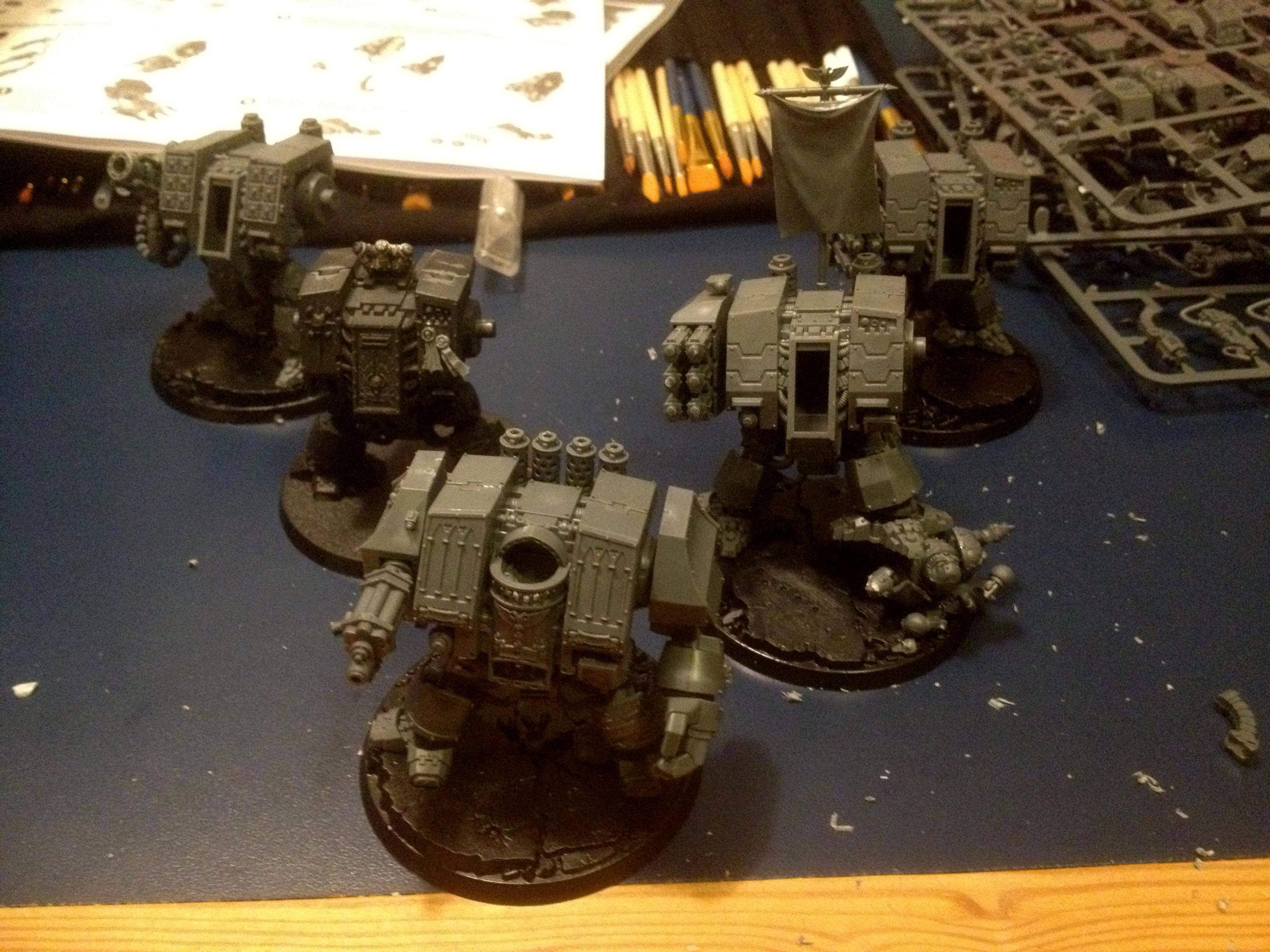 Iron Father, Iron Hands, Retinue, Work In Progress