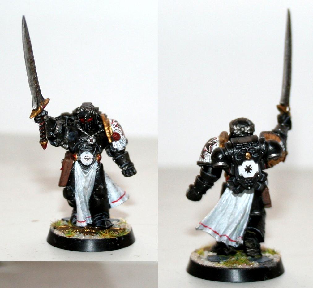 Black, Champion, Emperor, Space Marines, Sword, Templar