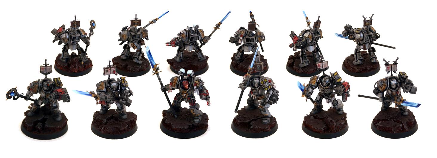 Grey Knights, Paladins, Terminator Armor