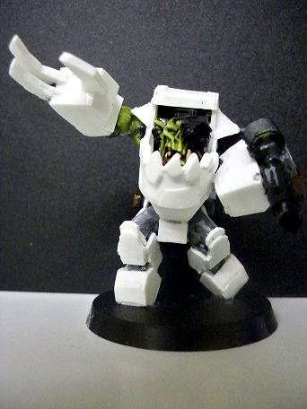 Mega armoured Nob scratch build WIP