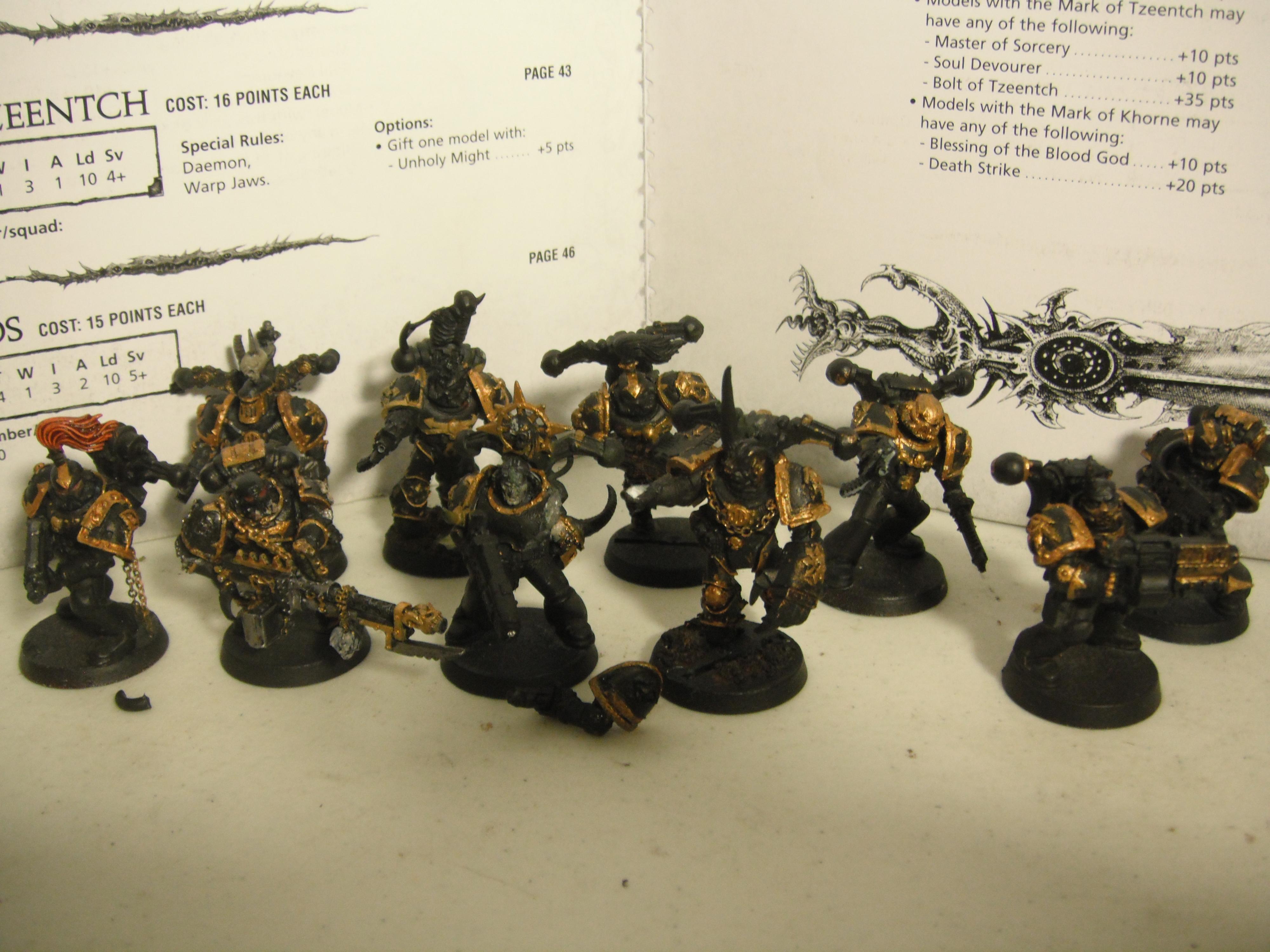 Black Legion, Chaos, Chaos Space Marines, Conversion