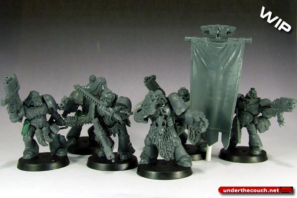 Iron Wolves, Grey Hunters WIP