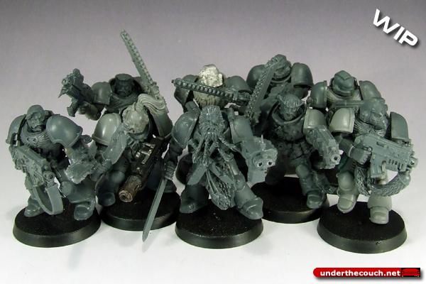 Iron Wolves, Grey Hunters WIP