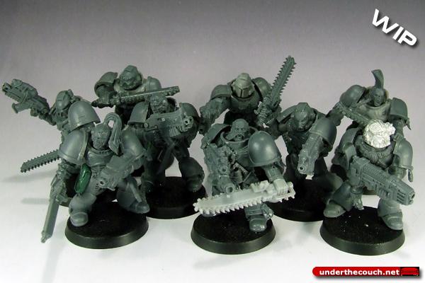 Iron Wolves, Grey Hunters WIP