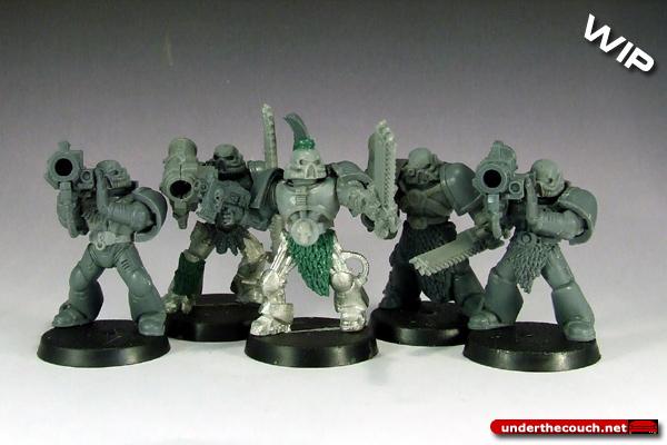 Iron Wolves, Long Fangs WIP