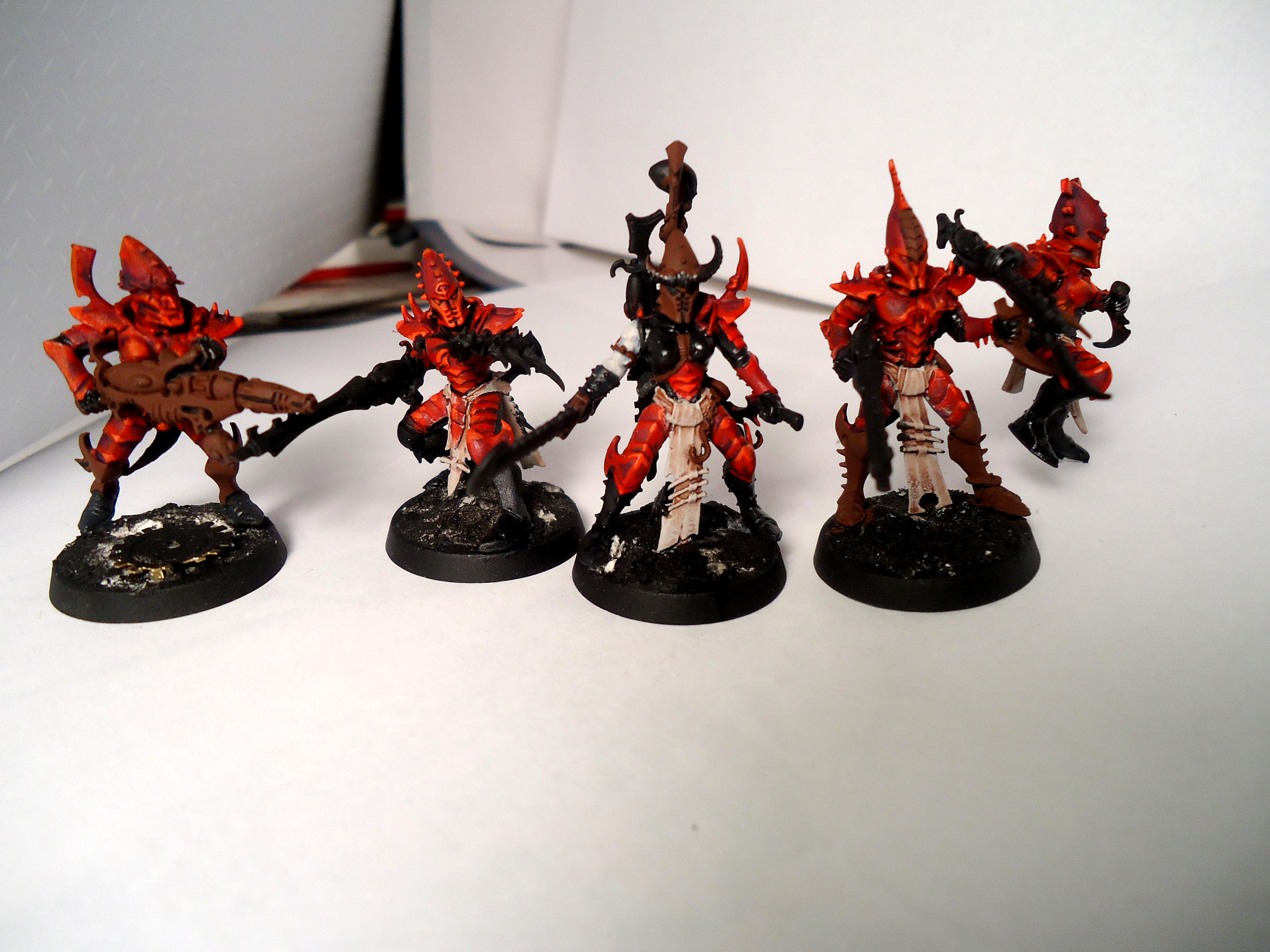 Dark Eldar, Kabal, Unquenchable Anger, Warrior Squad, Work In Progress ...