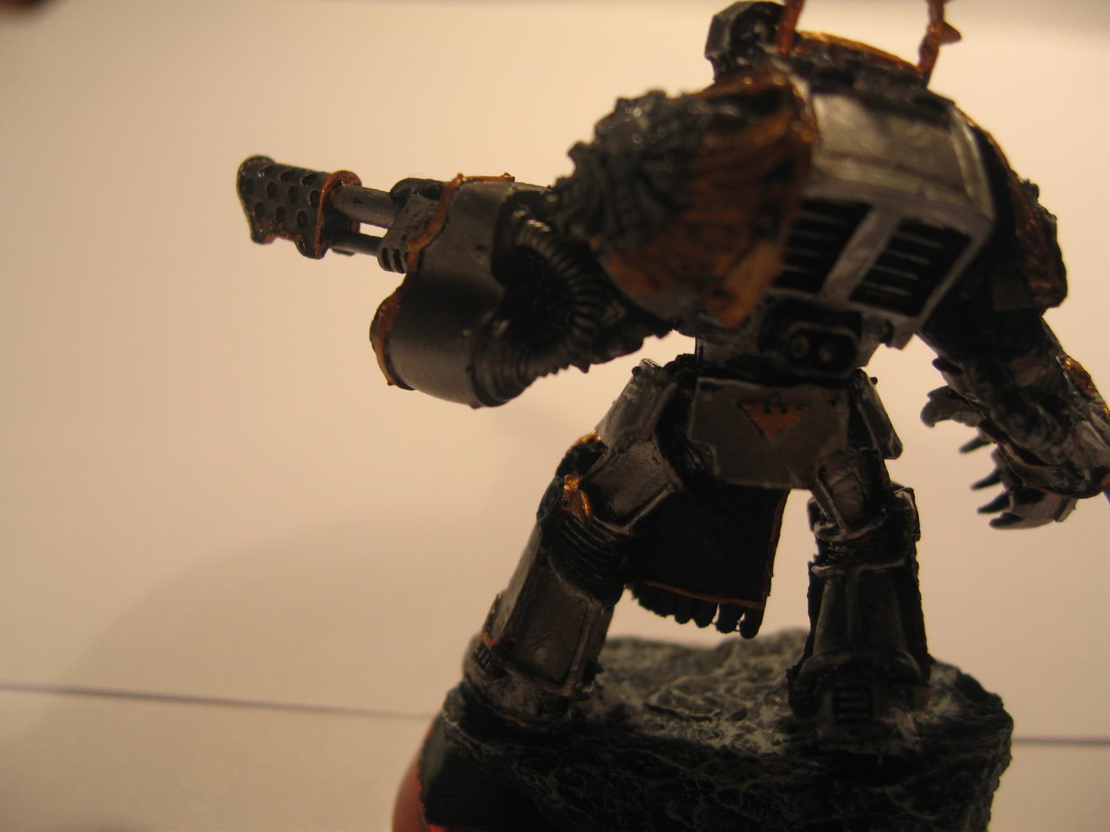 Heavy Flamer, Space Marines, Tactical Dreadnought Armour, Terminator Armor, Warhammer 40,000