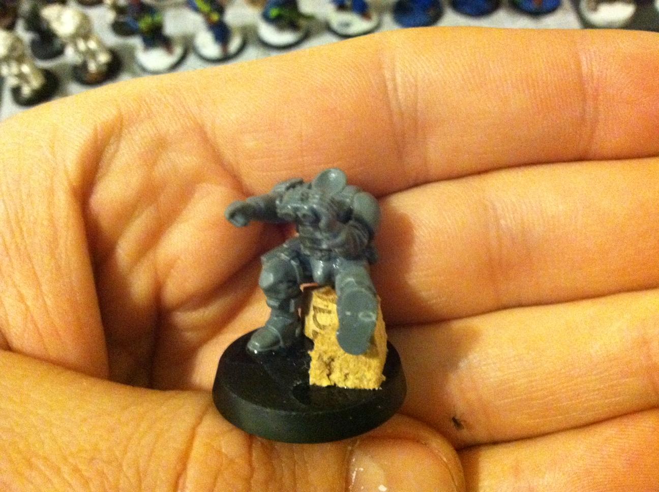 Janissary Heavy Bolter loader/spotter WIP