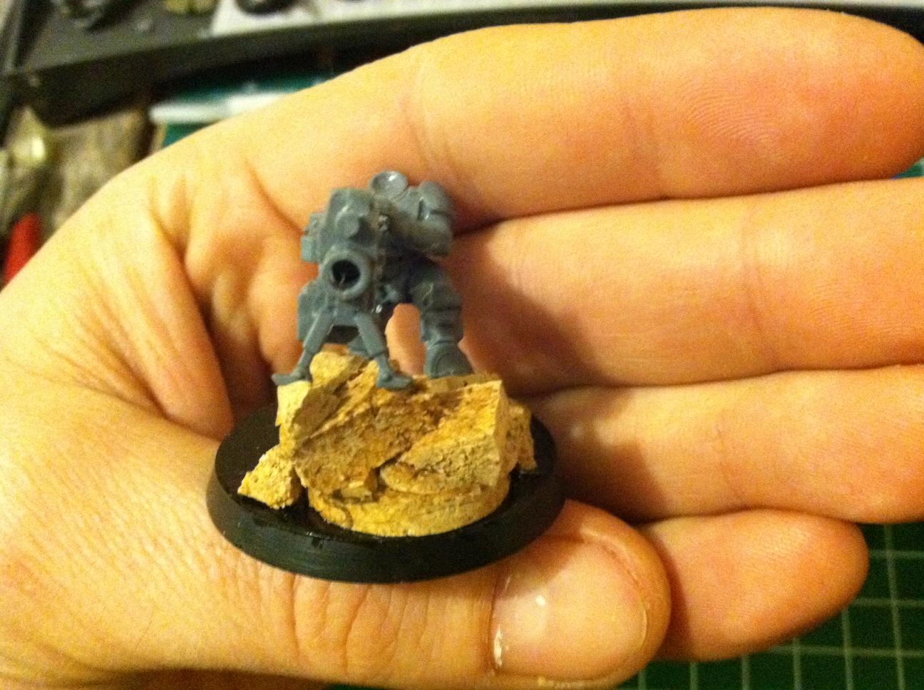 Janissary Heavy Bolter gunner WIP