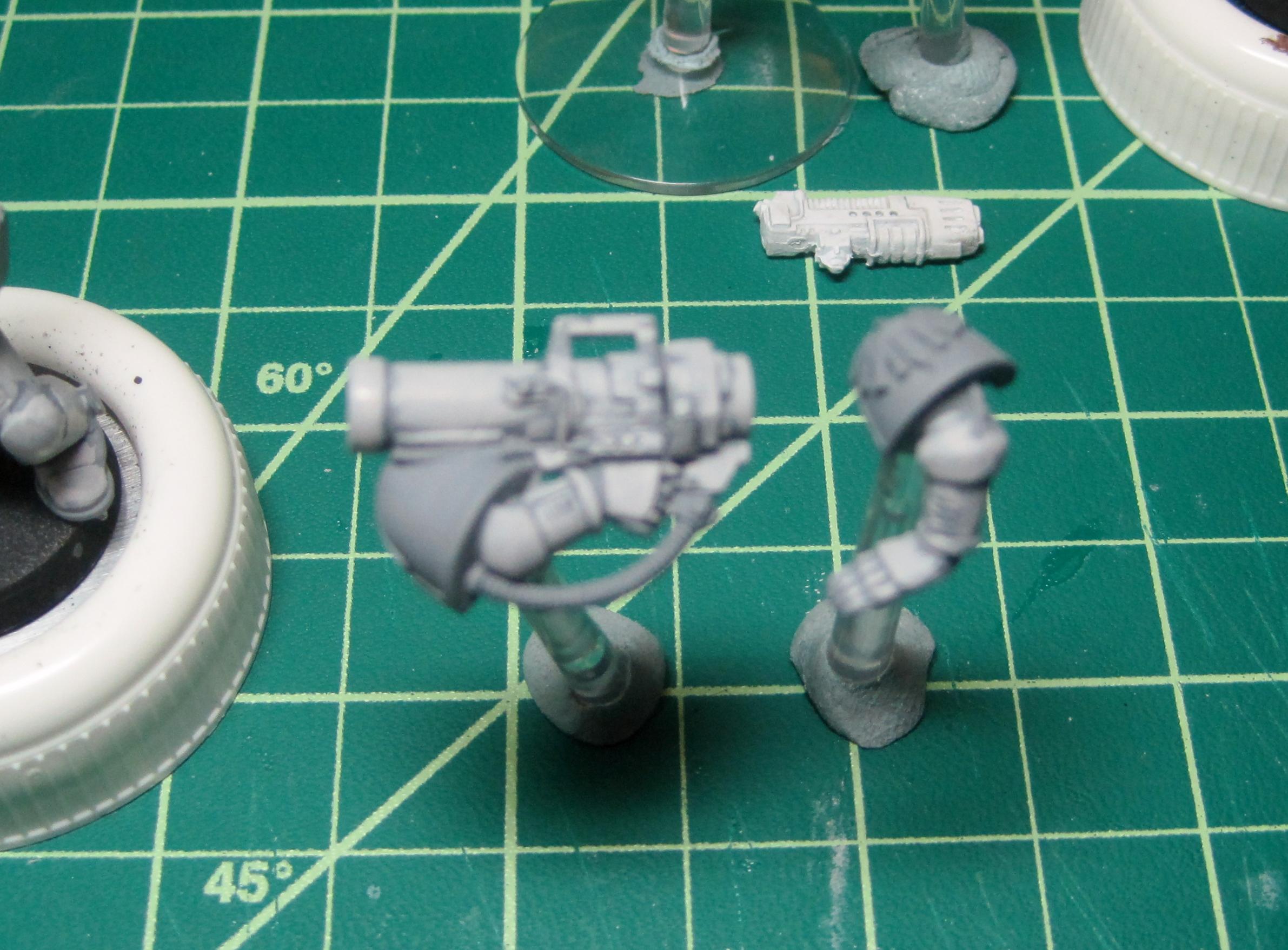 Test Model - Gray Base - Step 1 - Arms - Stone Gray