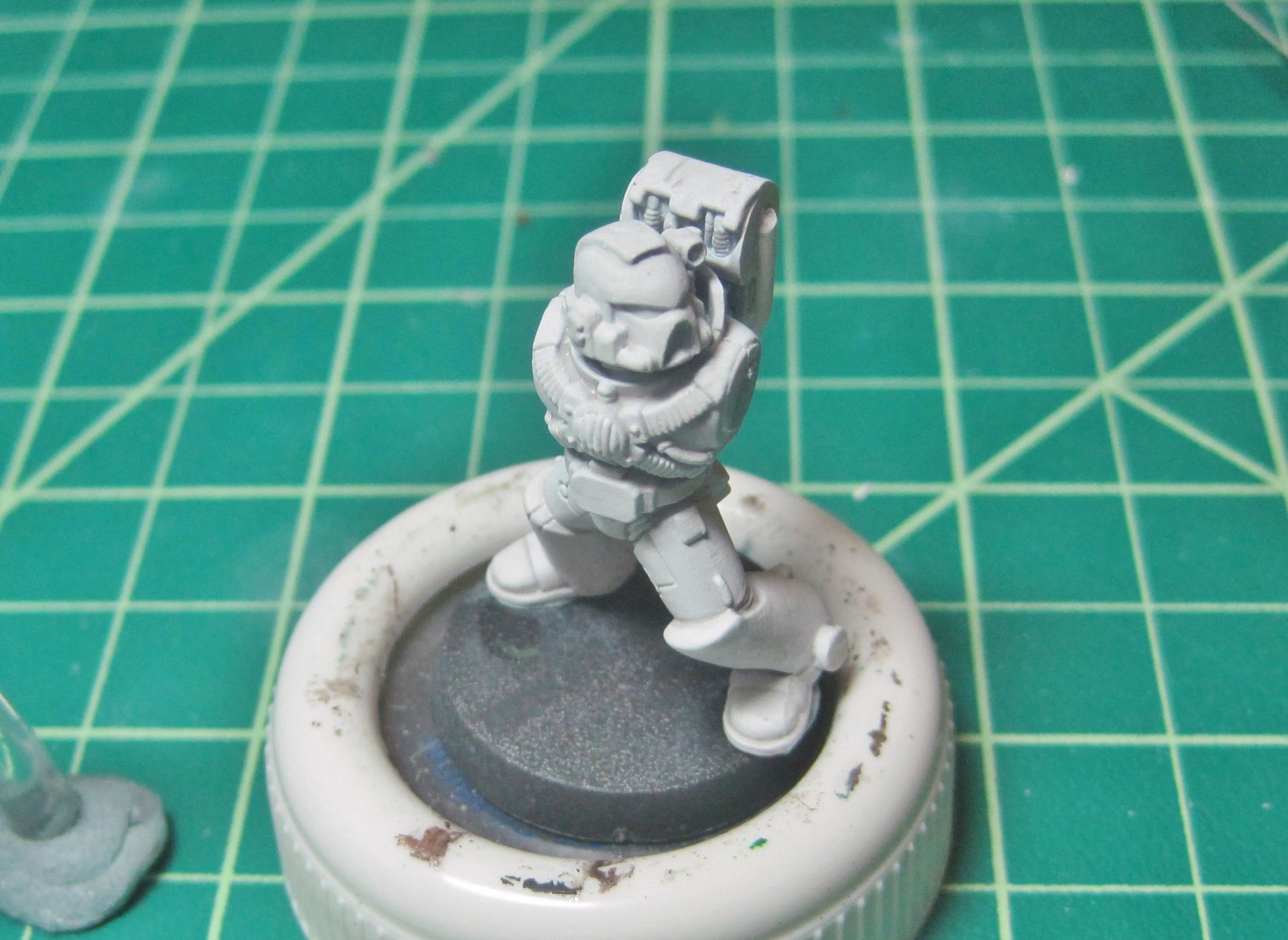 Test Model - White Base - Step 1 - Body - VGC Pale Wash