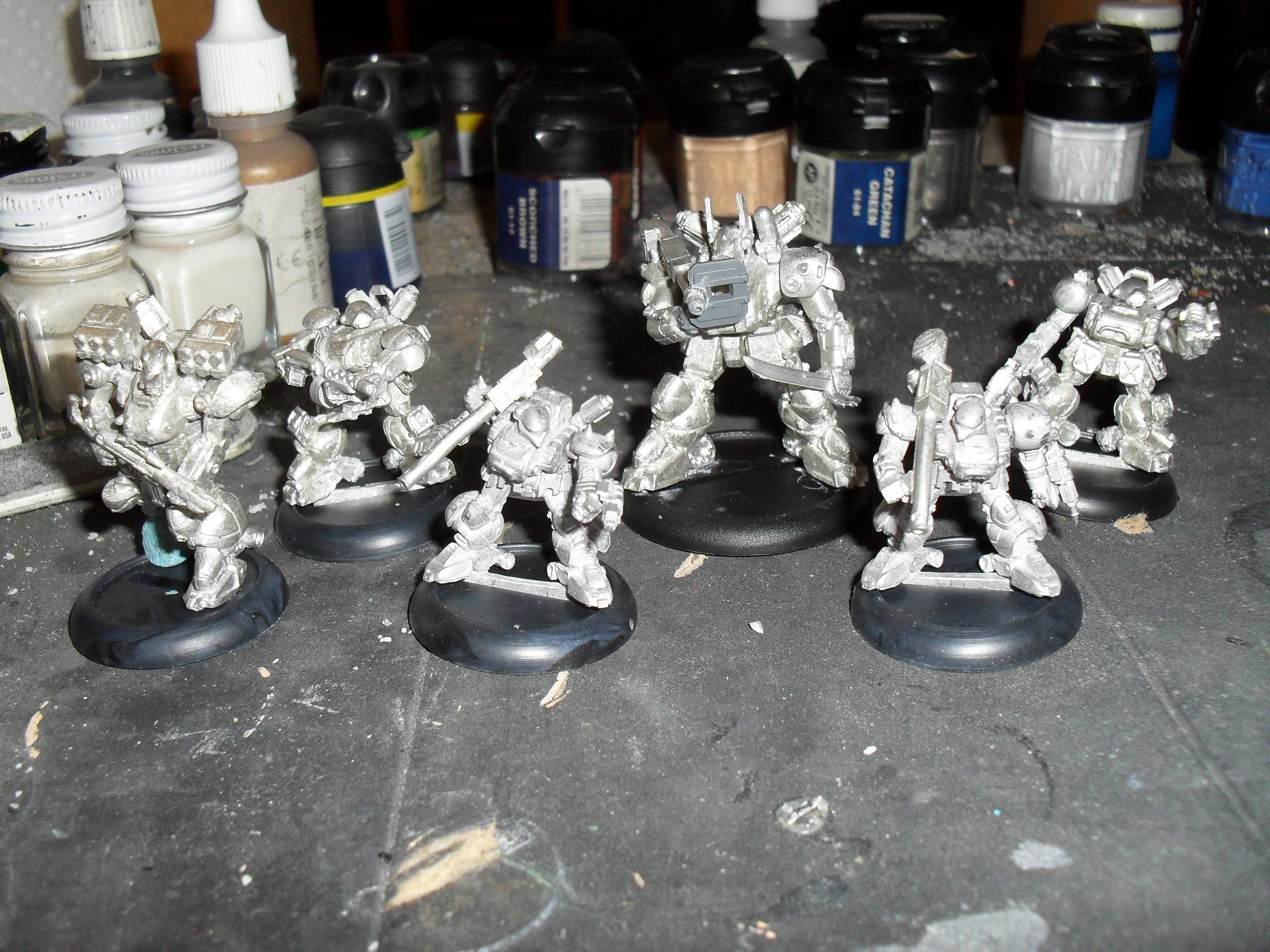Heavy Gear Paratrooper Squad