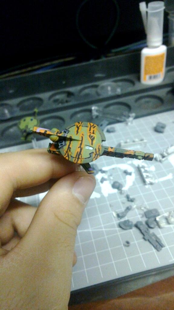 Camouflage, Sniper Drone, Tau, Tiger Stripe