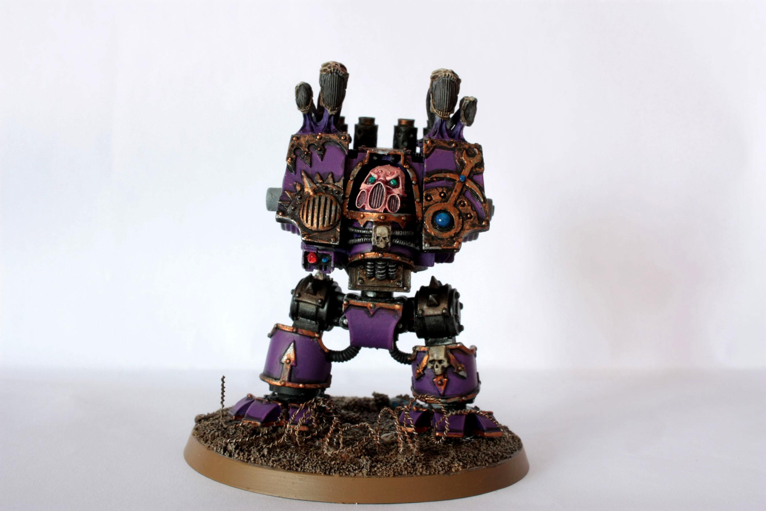 Chaos Dreadnought, Chaos Space Marines, Ec, Emperor's Children, Slaanesh, Space Marines