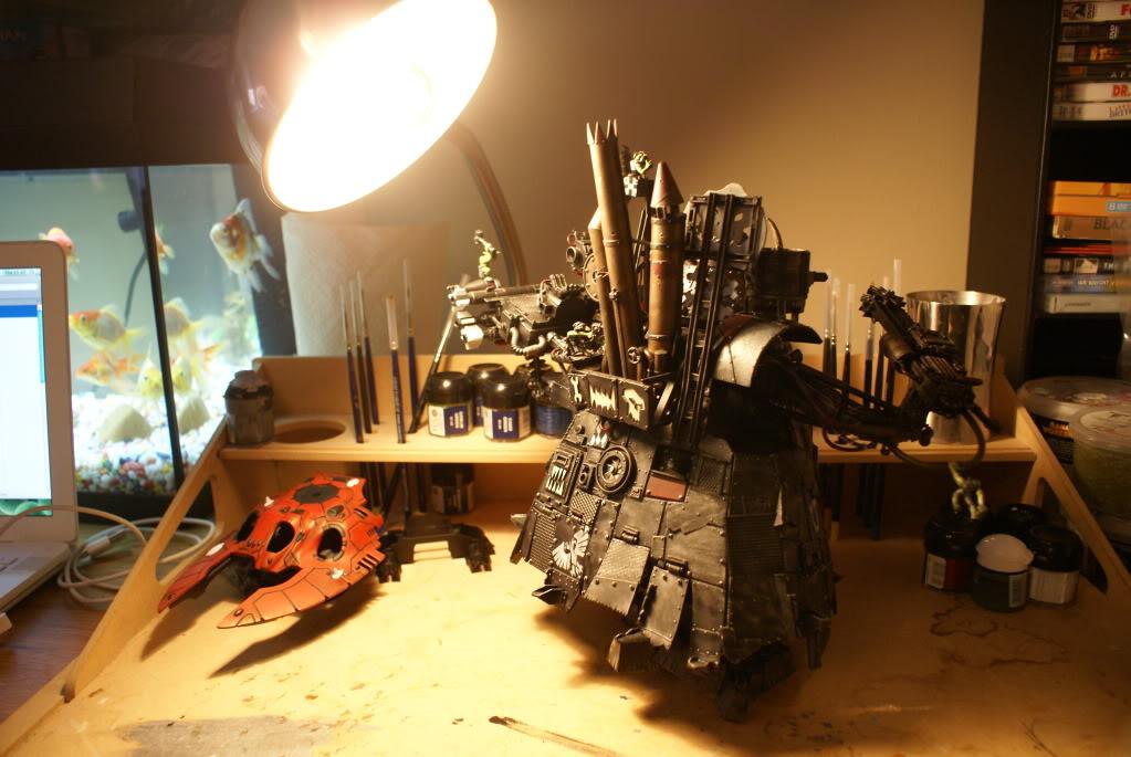 Games Workshop, Ork Boyz, Ork Stompa, Painted, Pro Painted, Stompa, Warhammer 40,000, Warhammer Fantasy