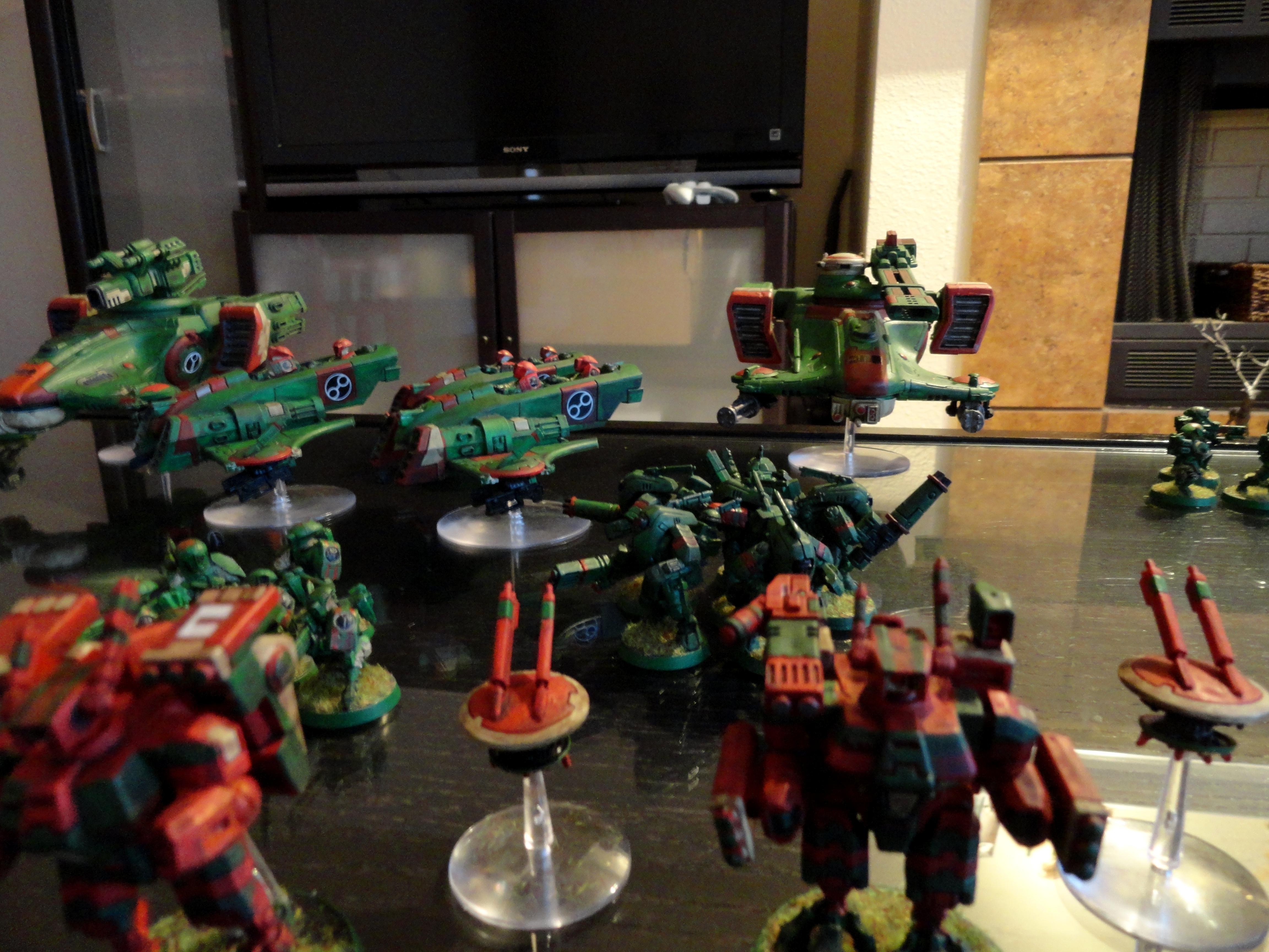 Army, Crisis Battlesuit, Tau, Tau Army Profile