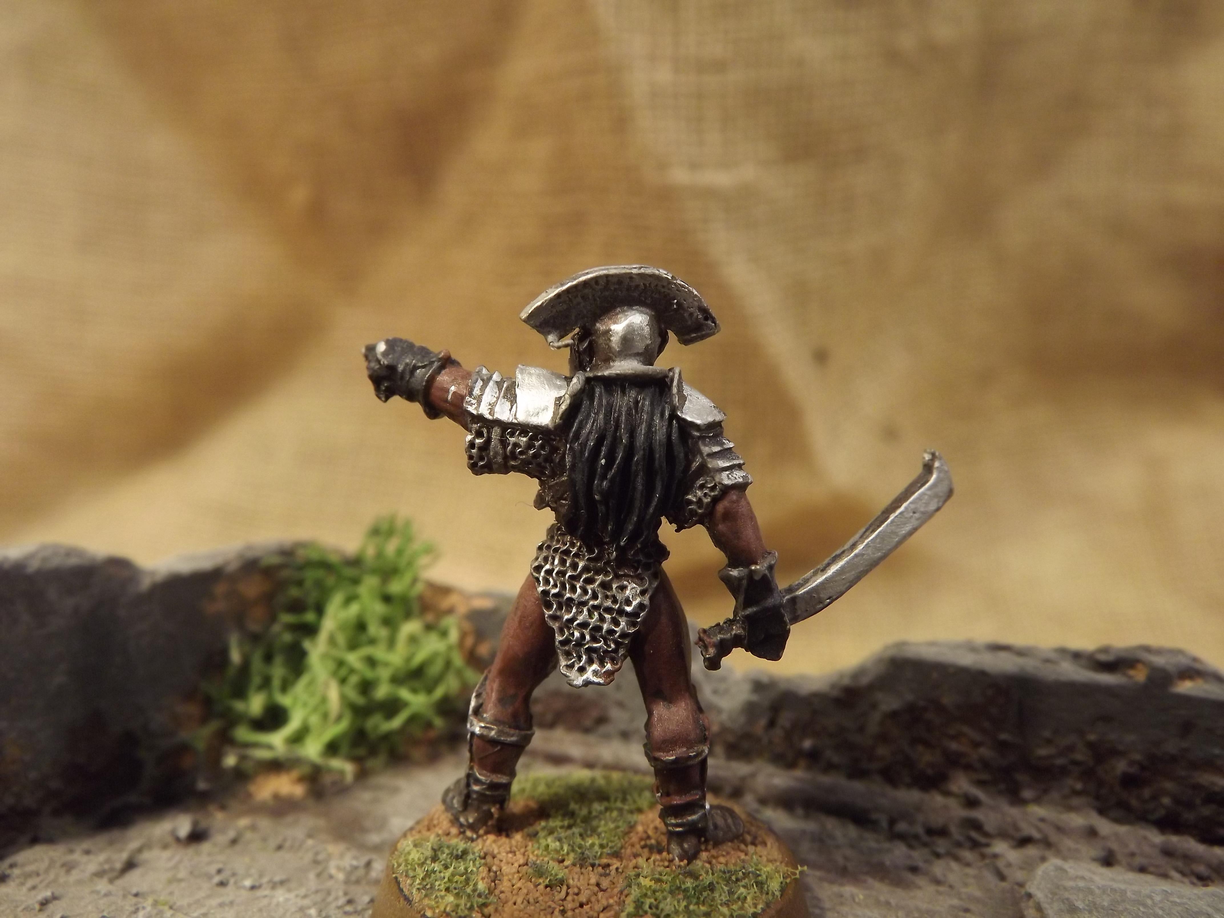 Captain, Leader, Lord Of The Rings Figures, Orcs, Uruk Hai, Warriors