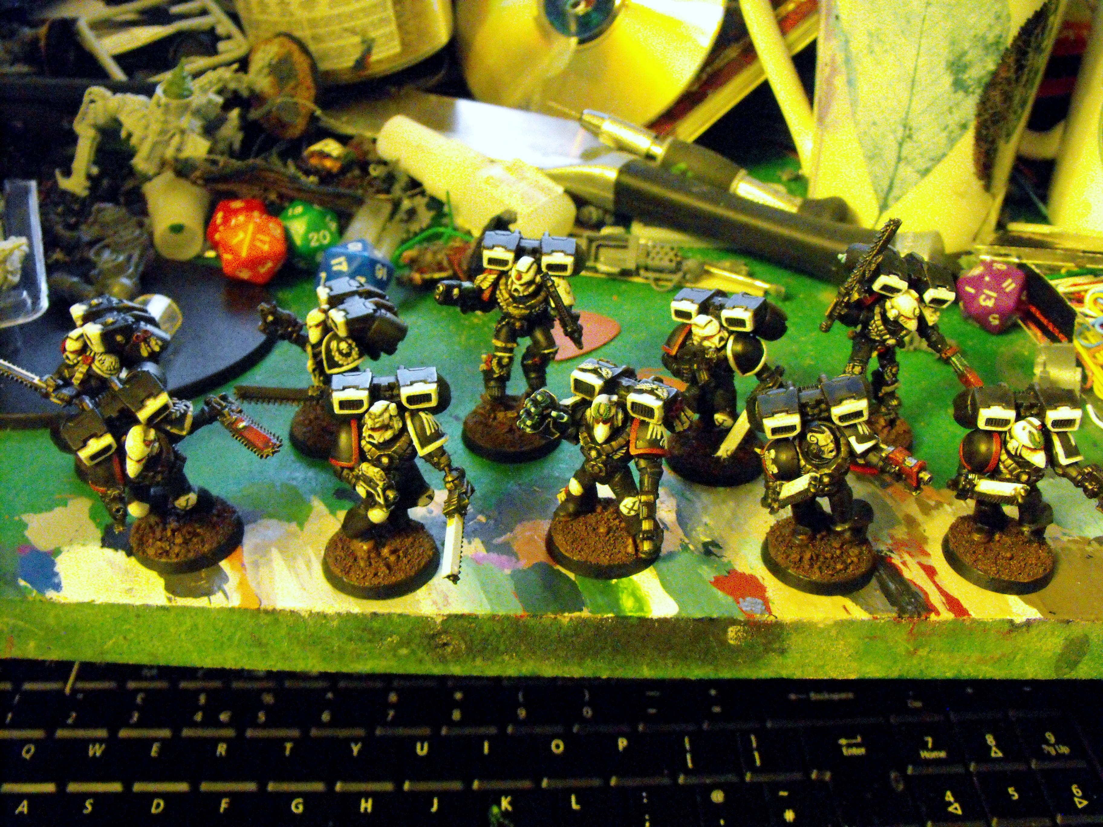 Assault Marines, Astartes, Bolt Pistol, Chainsword, Jump Pack, Space Marines