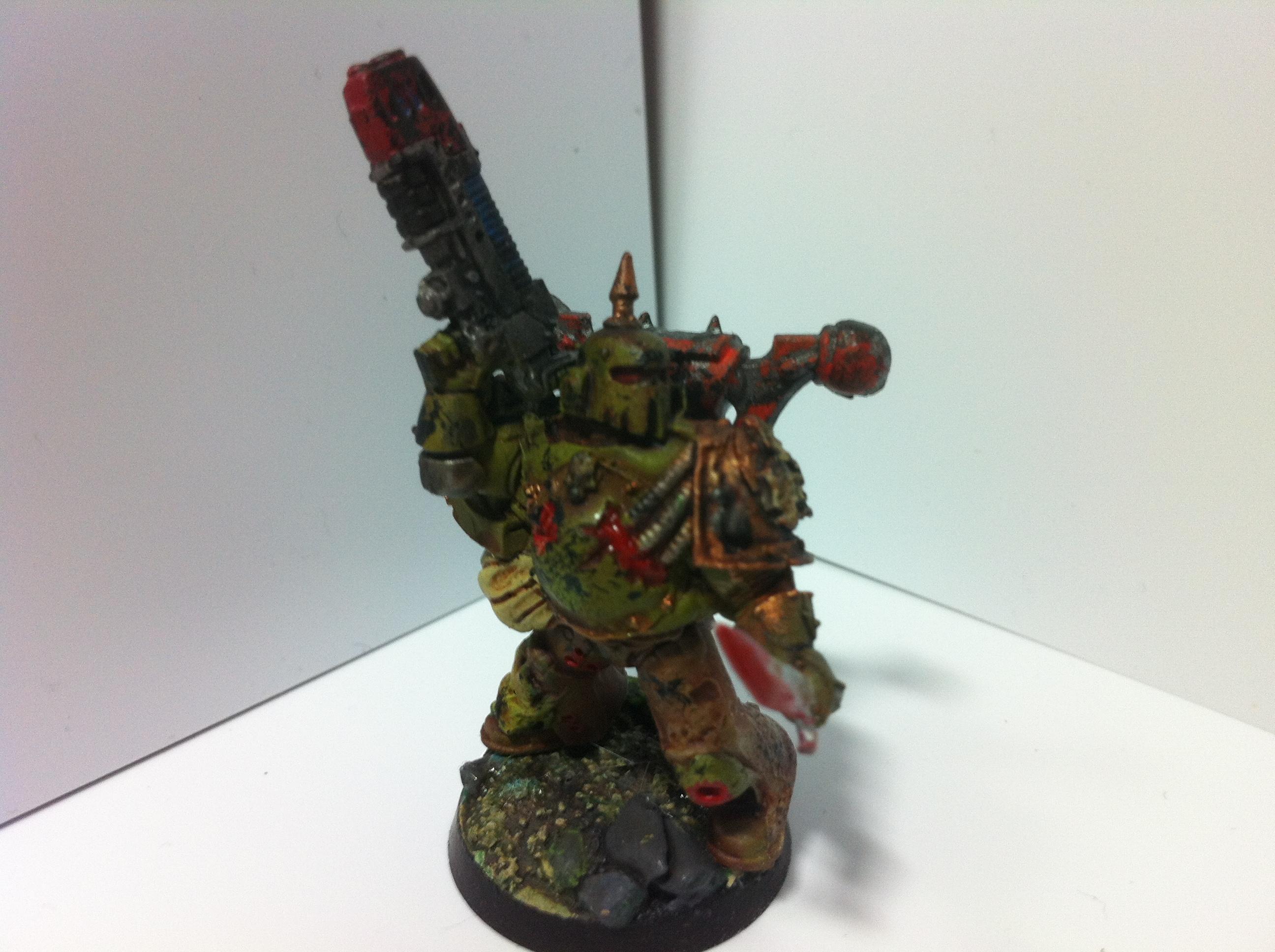 2nd Death Guard Painted w/ Plasma Gun Front