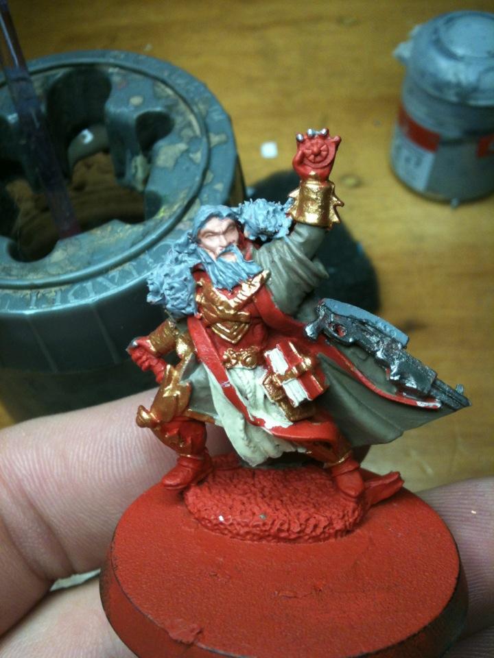 Chainsword, Hunter, Leman Russ, Marbo, Pedro Kantor, Priest