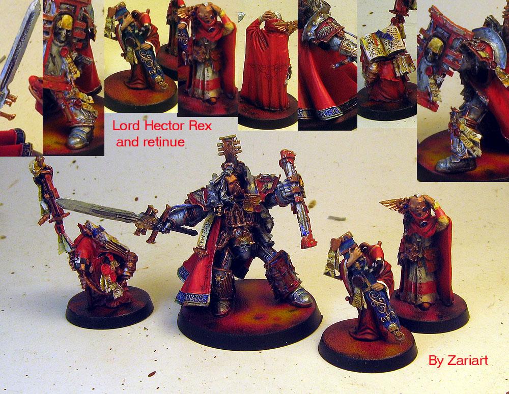 Grey Knights, Headquarters, Lord Hector Rex, Space Marines, Special Unit