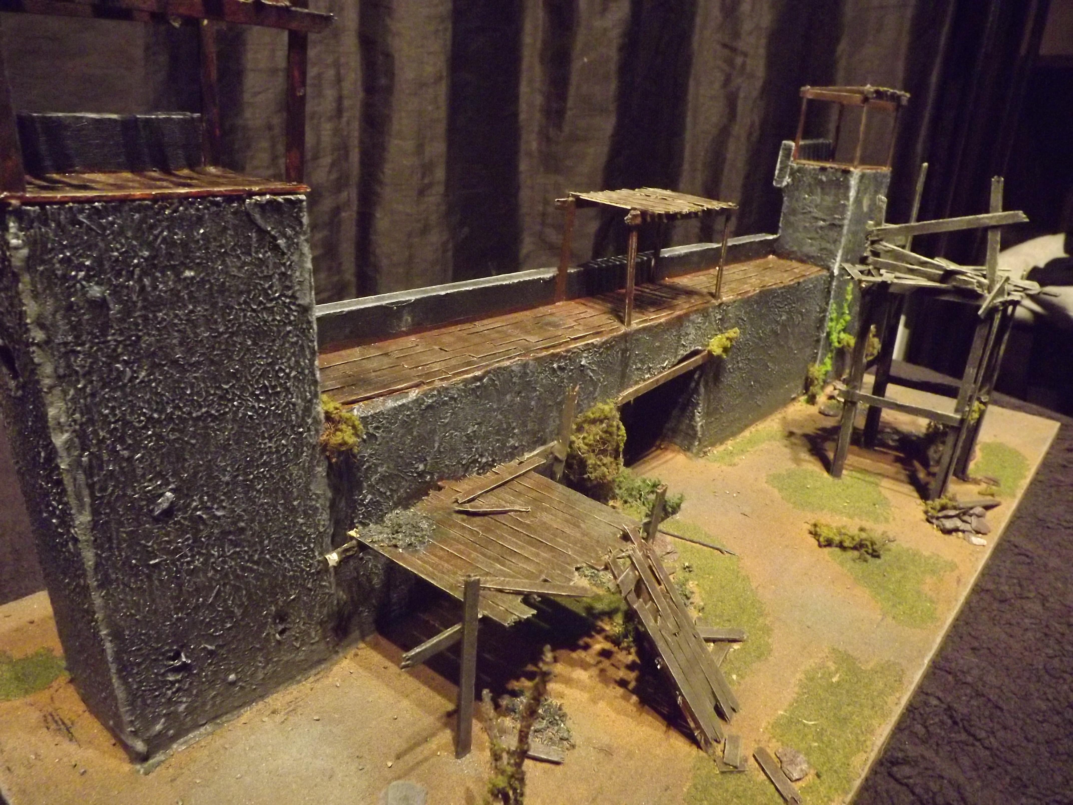 Fortress, Ruined Fortress, Terrain, Terrine
