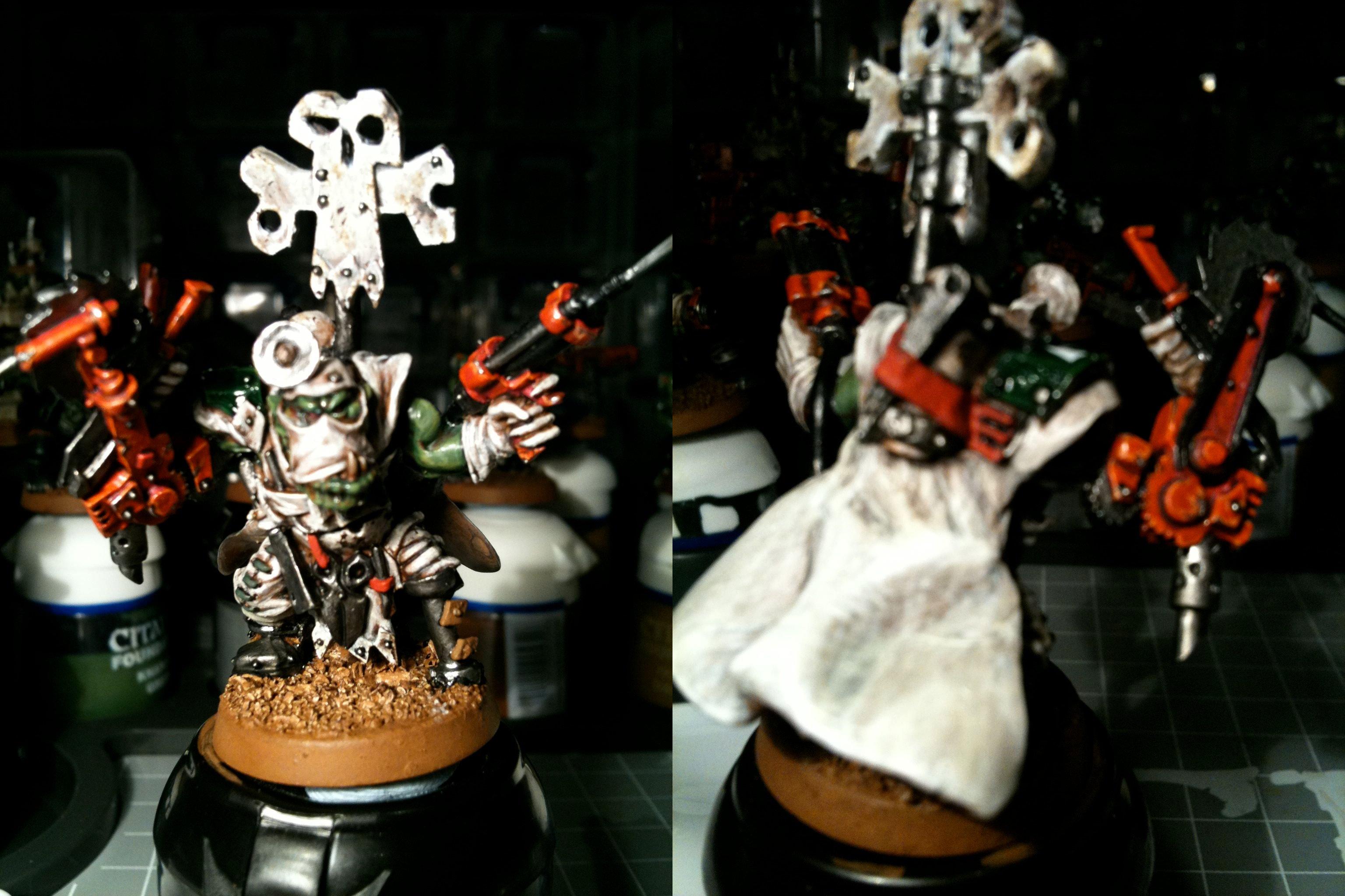 Da Ork Angelz, Orks, Painboy, Work In Progress