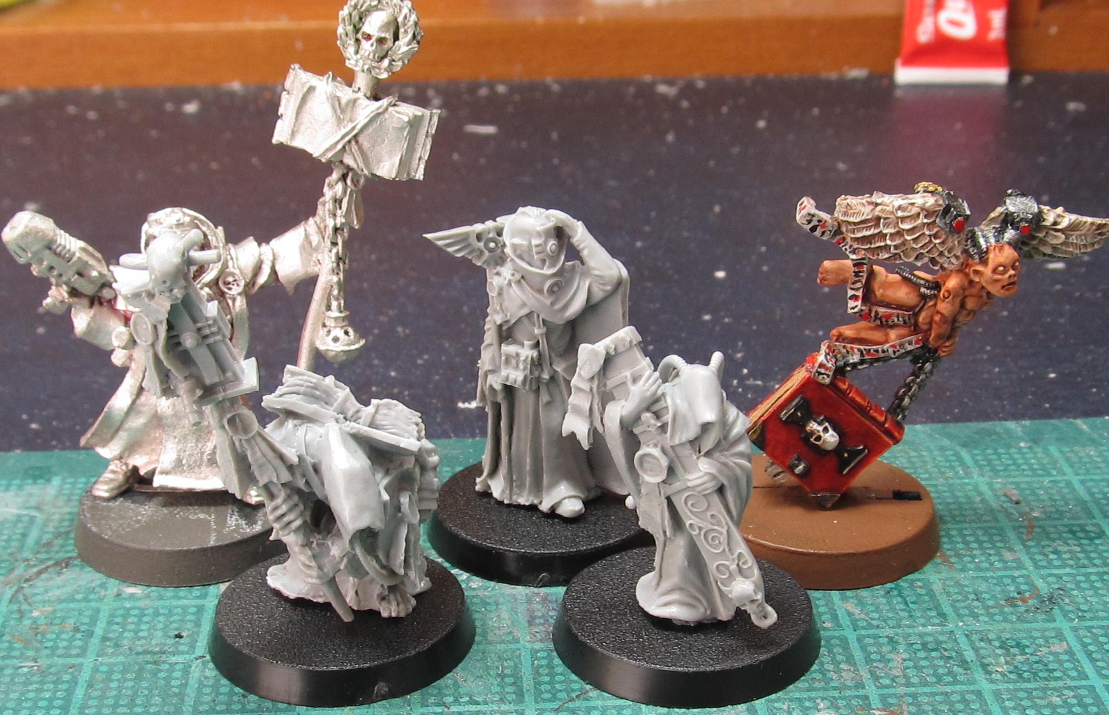 Retinue to paint