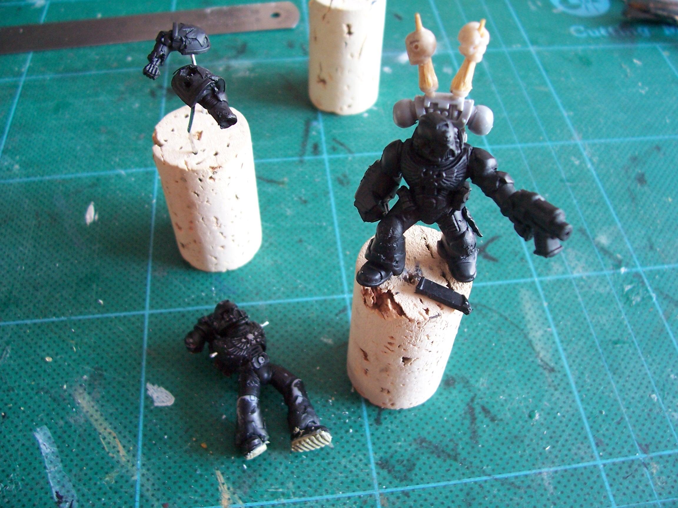 Black, Black Templars, Diorama, Templars, Vignette