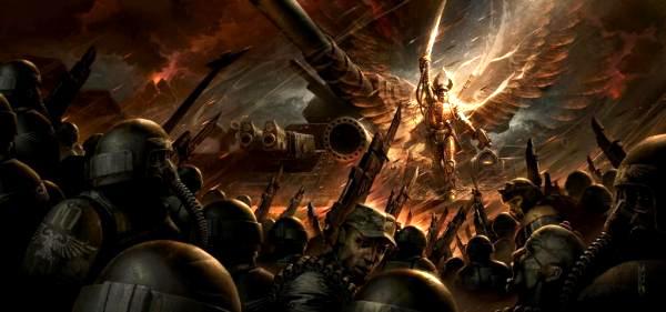 Artwork, Copyright Games Workshop, Imperial Guard, Lord Solar, Lord Solar Macharius, Macharius