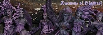 Daemons, Slaanesh, Warhammer 40,000, Warhammerr 40