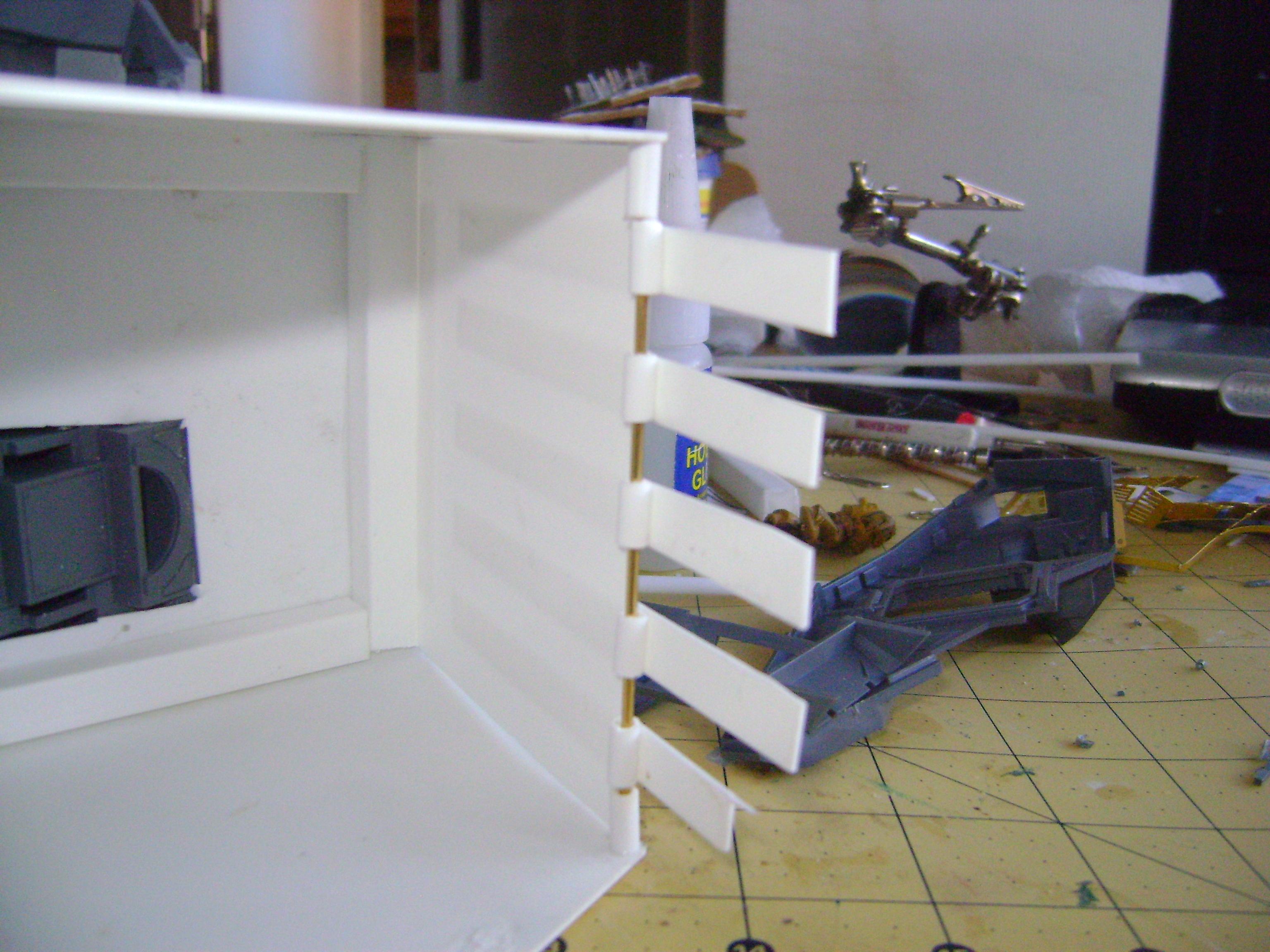 Dry fit the door 1