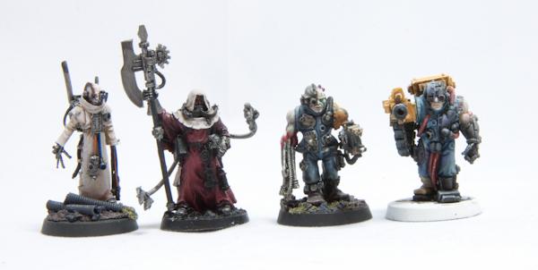 Imperial Guard, Techpriest and servitors