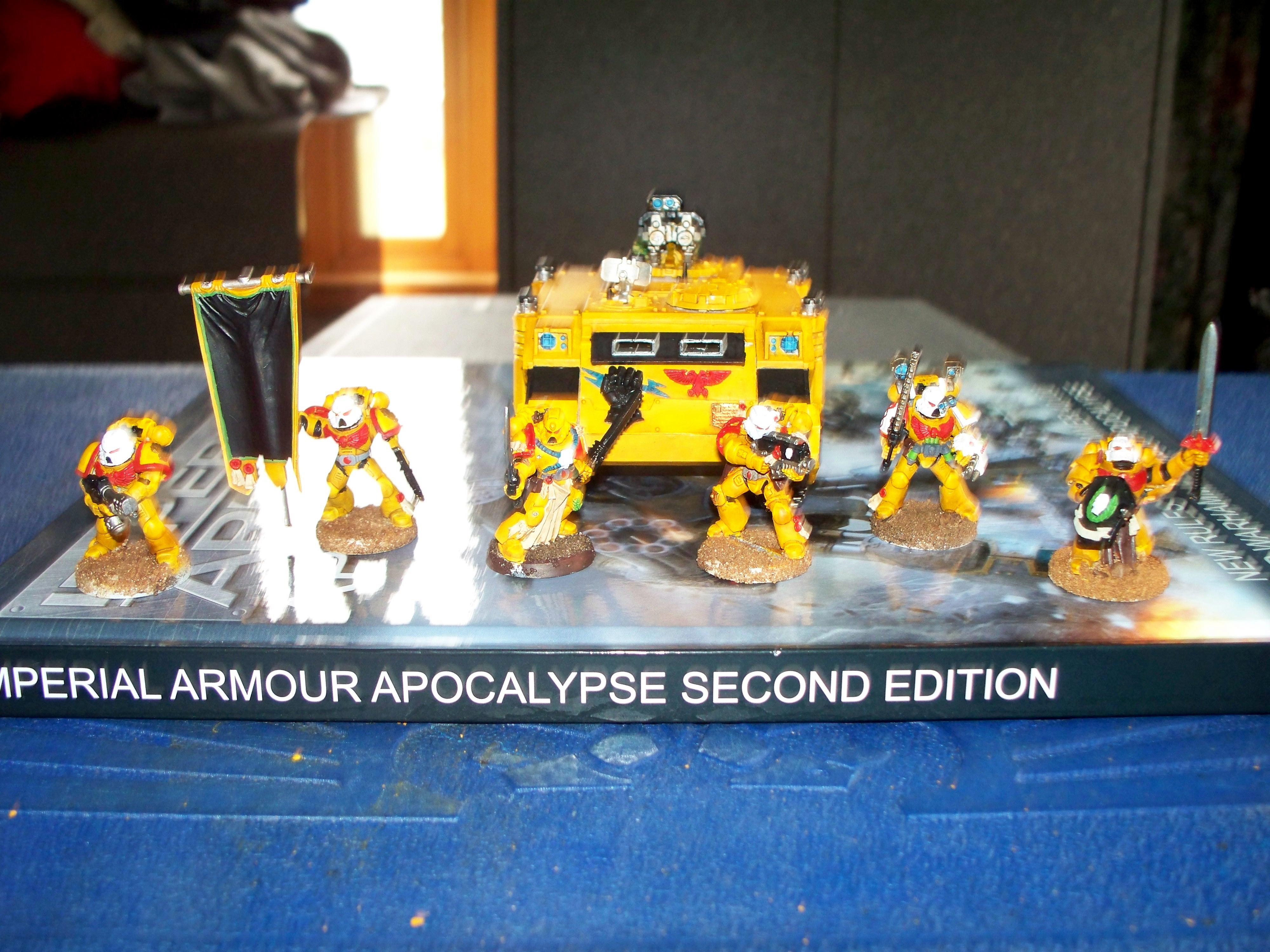 Captain Alaric Eshara and his Command Squad