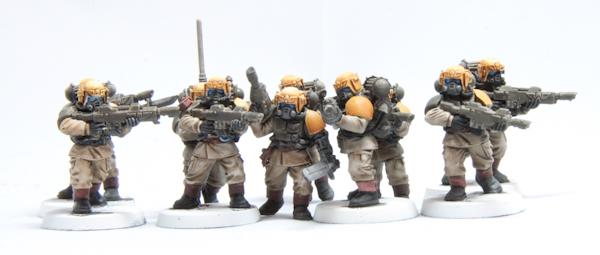 Imperial Guard, Platoon 1 infantry squad