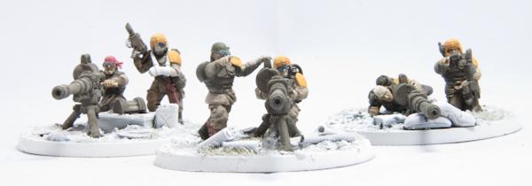 Imperial Guard, Platoon 1 Autocannon teams