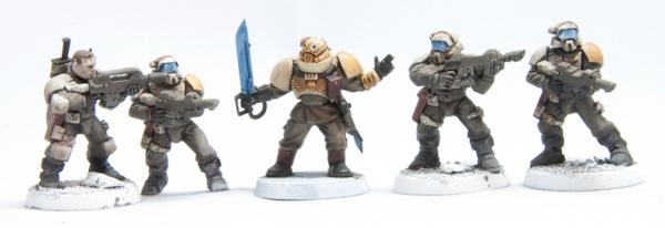 Imperial Guard, Platoon 2 command squad
