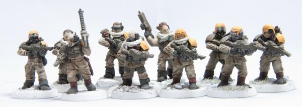 Imperial Guard, Platoon 1 infantry squad