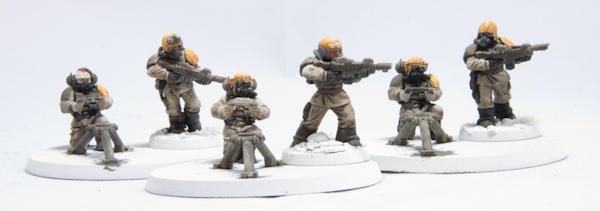 Imperial Guard, Platoon 1 Heavy weapon teams