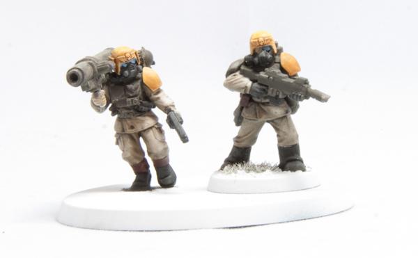 Imperial Guard, Platoon 1 missile launcher team